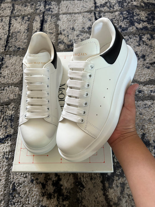 (White ) Alx mcqueen Black trainers